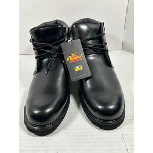 Thorogood Job Fitted Mens Black Leather Chukka Boots 834-6032 Size 13W Wide